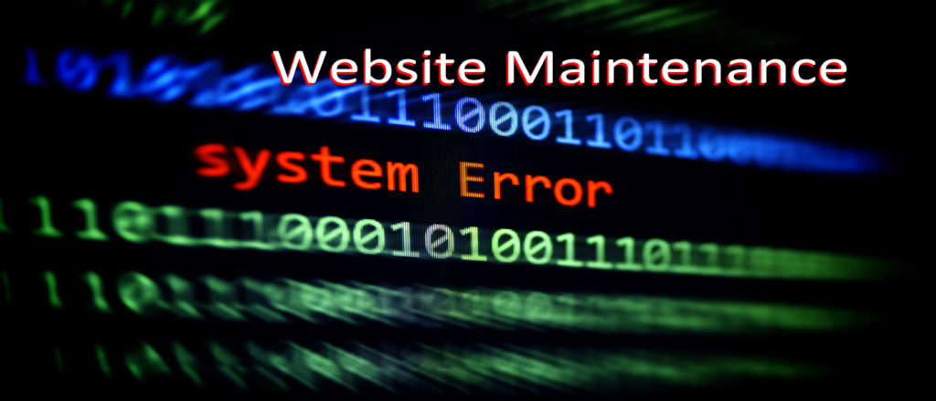 Website Maintenance