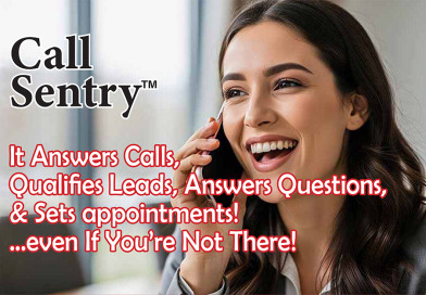 Young business woman talking on the phone smiling