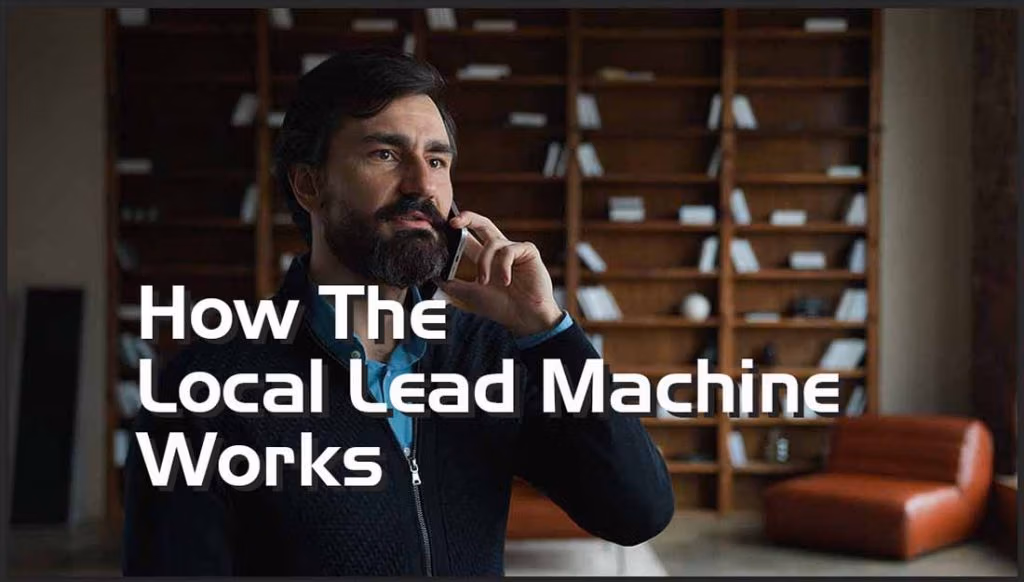 Local business owner using Local Lead Machine to get more exclusive leads and customer calls