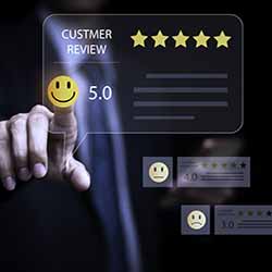Improved customer reviews using R54Media
